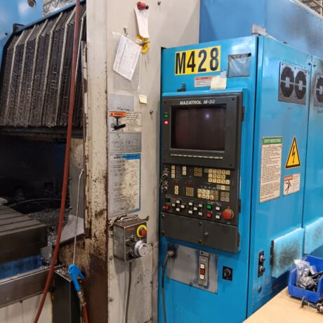 USED MAZAK AJV 60-120 VERTICAL GANTRY CNC MILL