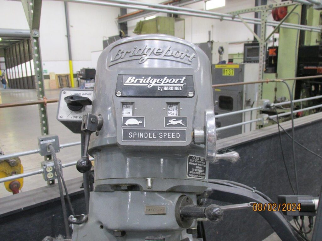 Bridgeport Mill with Acu-Right Control